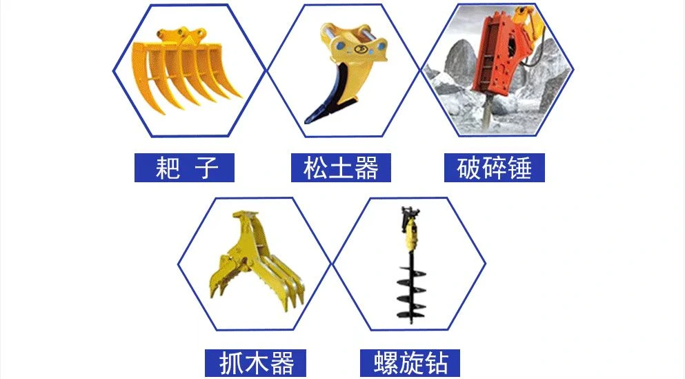 Accessori che possono essere aggiunti a un miniescavatore